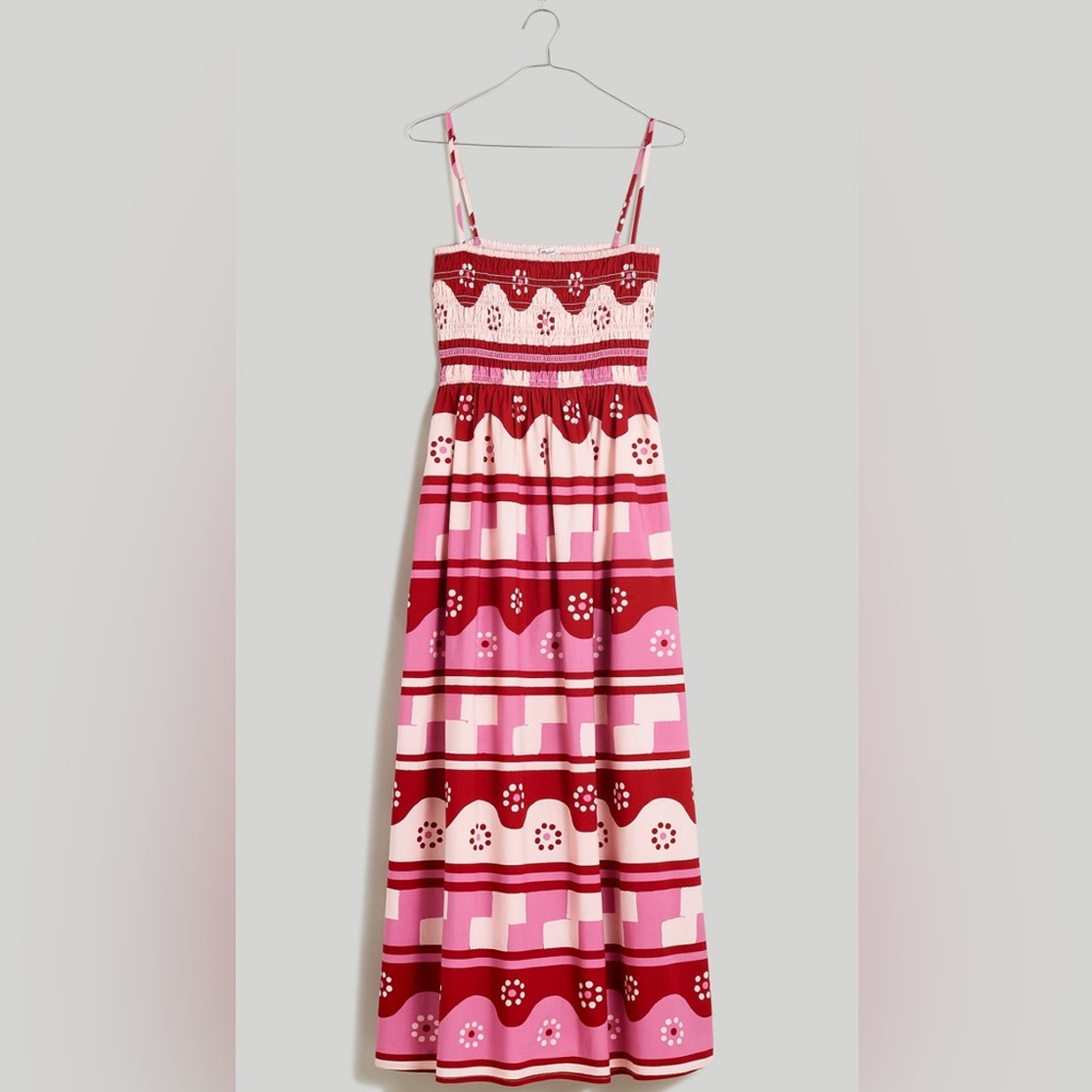 Madewell Theo Sleeveless Midi Dress